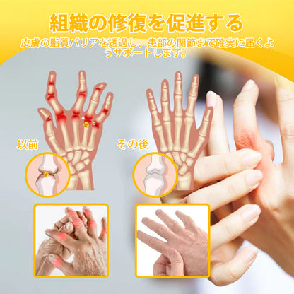BSWELL® ハチ毒エキス配合 関節ケアクリーム｜関節サポート・膝・腰・肩の違和感ケア｜ニュージーランド産原料使用 高機能リペアクリーム